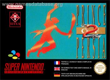Cover Prince of Persia 2 - The Shadow & The Flame for Super Nintendo